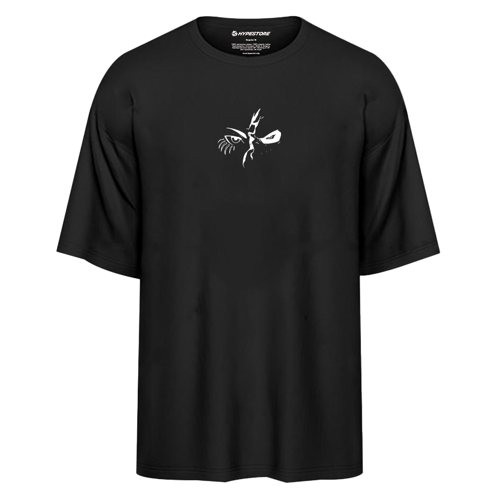EREN BLACK OVERSIZE T-SHIRT - ATTACK ON TITAN