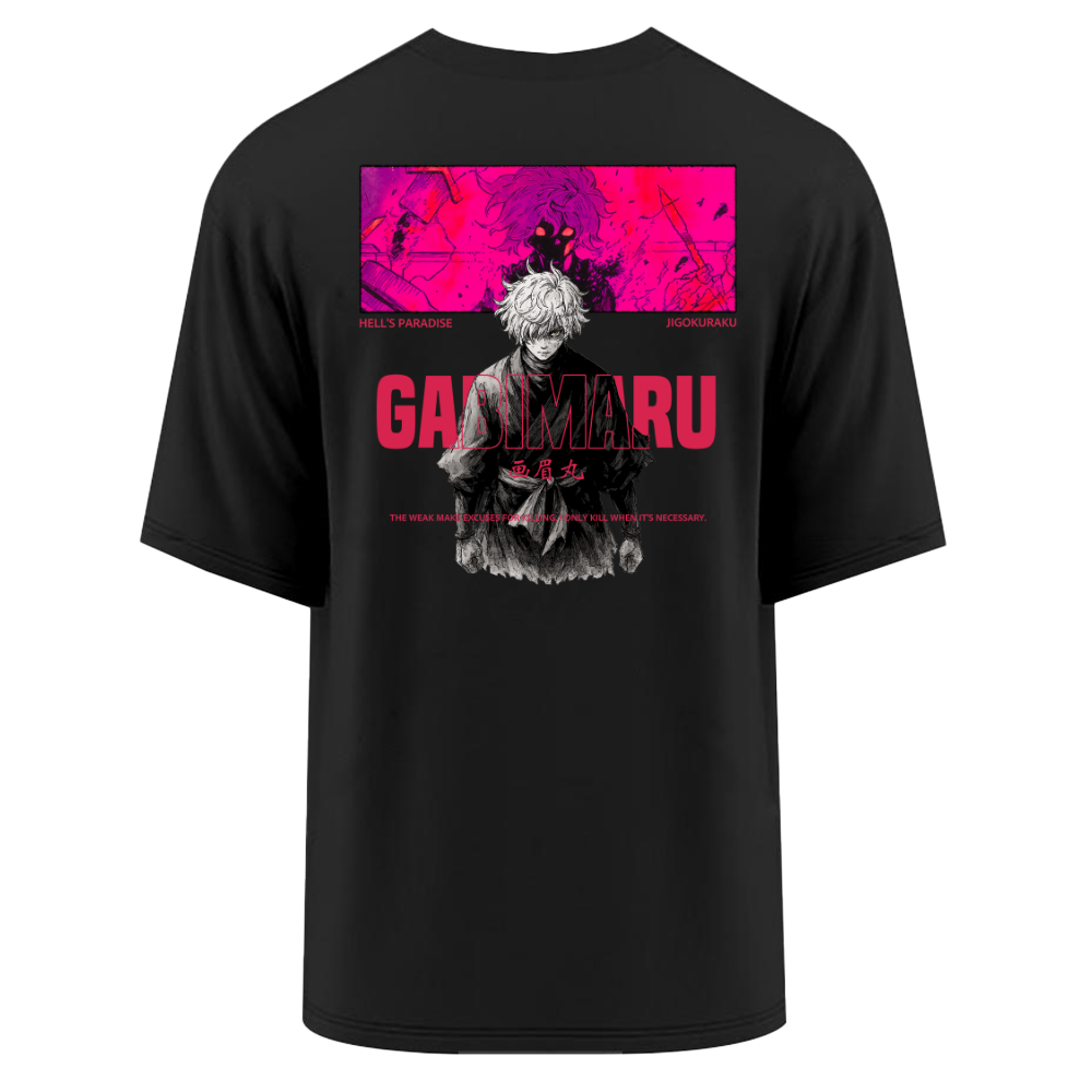 GABIMARU OVERSIZE T-SHIRT - HELL'S PARADISE