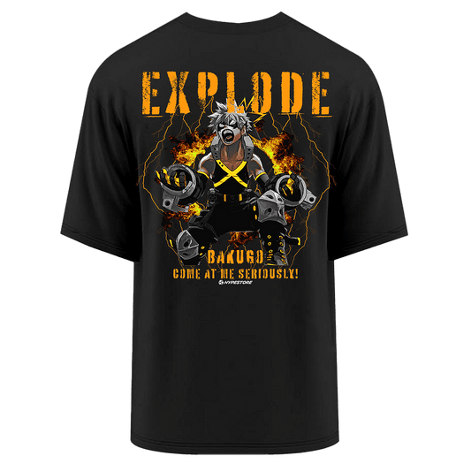 BAKUGO OVERSIZE T-SHIRT - MY HERO ACADEMIA - Hypestore