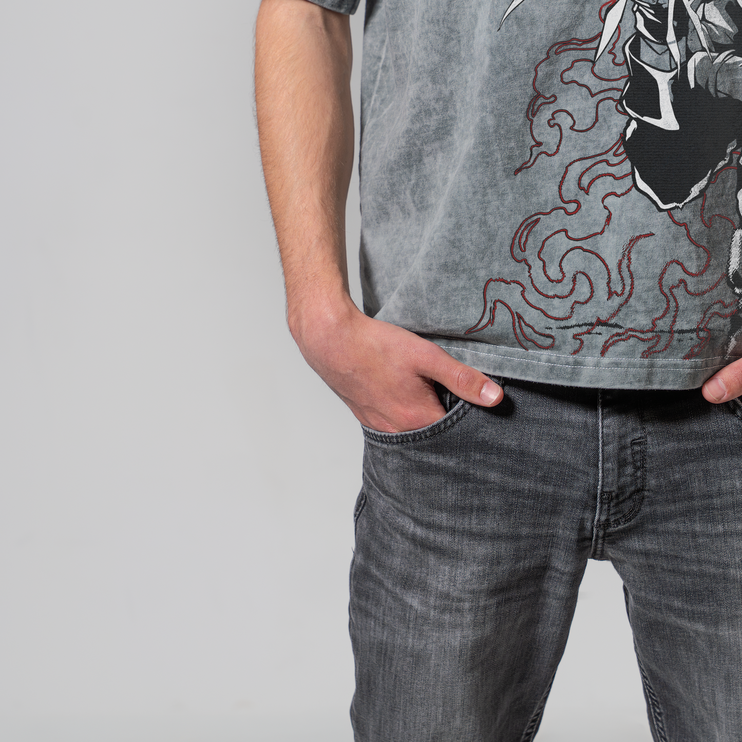 KAKASHI OVERSIZE T-SHIRT - NARUTO