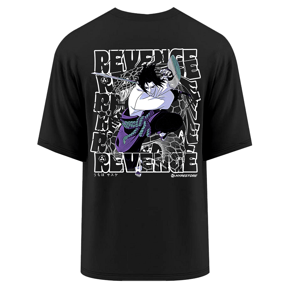 SASUKE OVERSIZE T-SHIRT - NARUTO