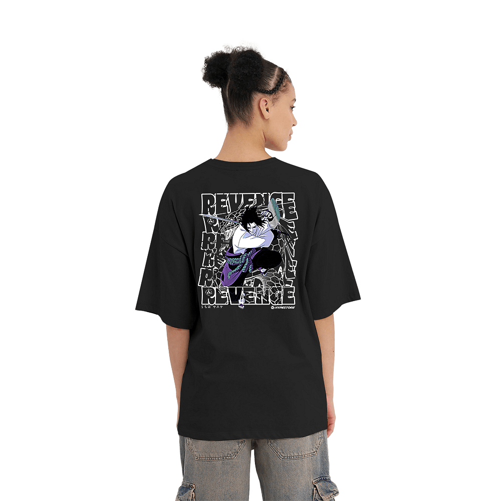 SASUKE OVERSIZE T-SHIRT - NARUTO