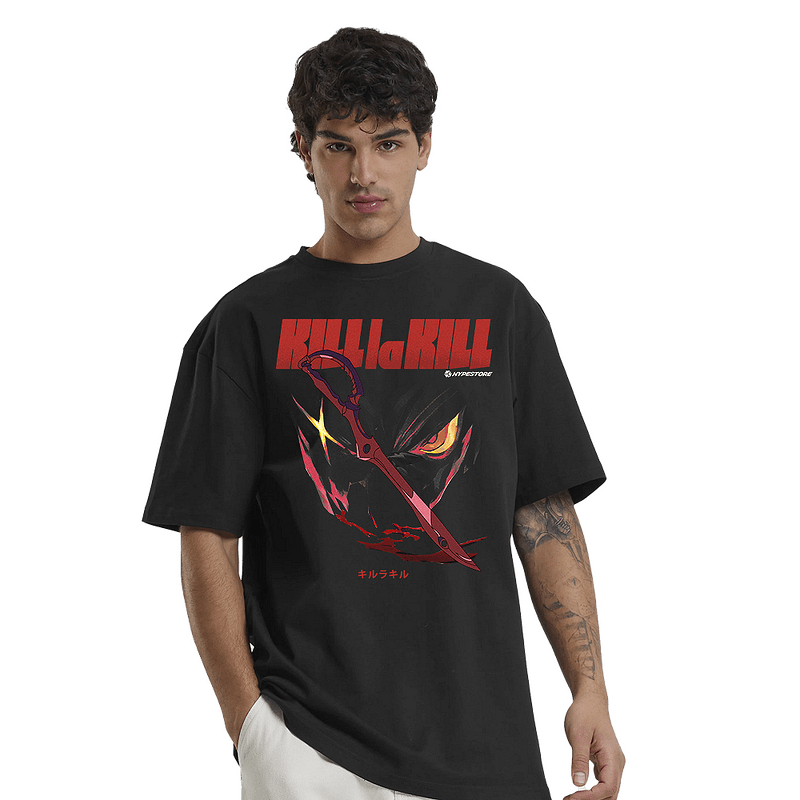 SCISSOR BLADE OVERSIZE T-SHIRT - KILL LA KILL
