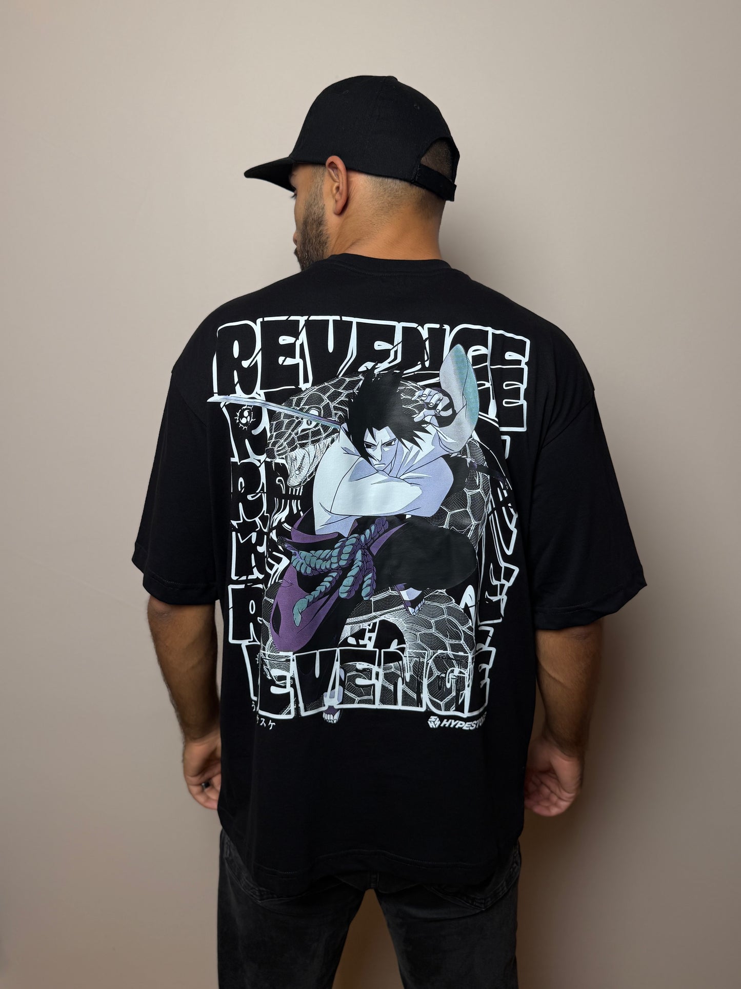 SASUKE OVERSIZE T-SHIRT - NARUTO - Hypestore