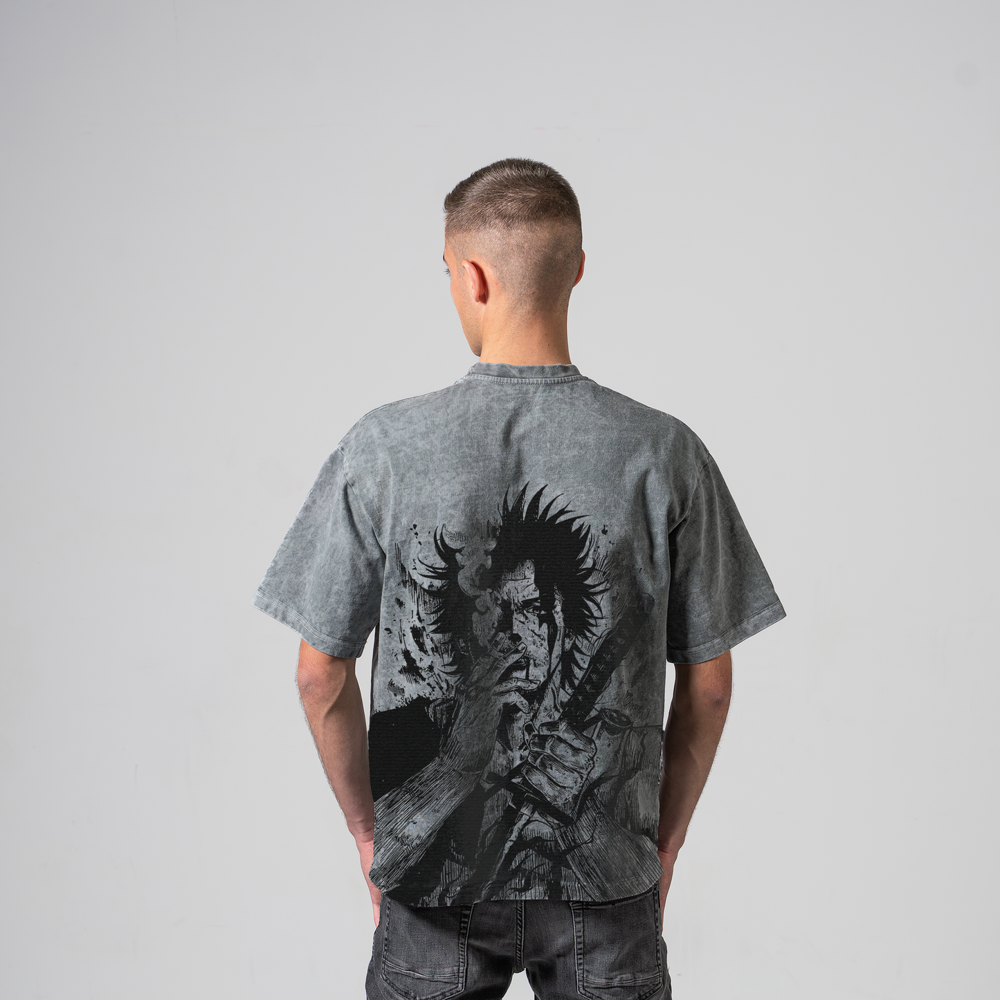 YAMI OVERSIZE T-SHIRT - BLACK CLOVER
