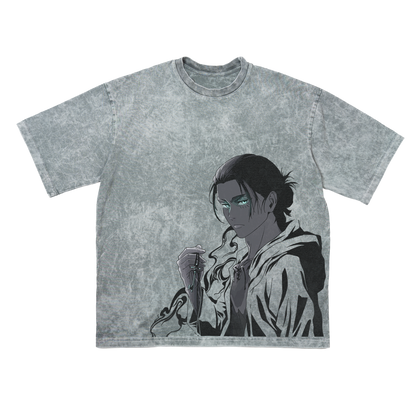 EREN OVERSIZE T-SHIRT - ATTACK ON TITAN