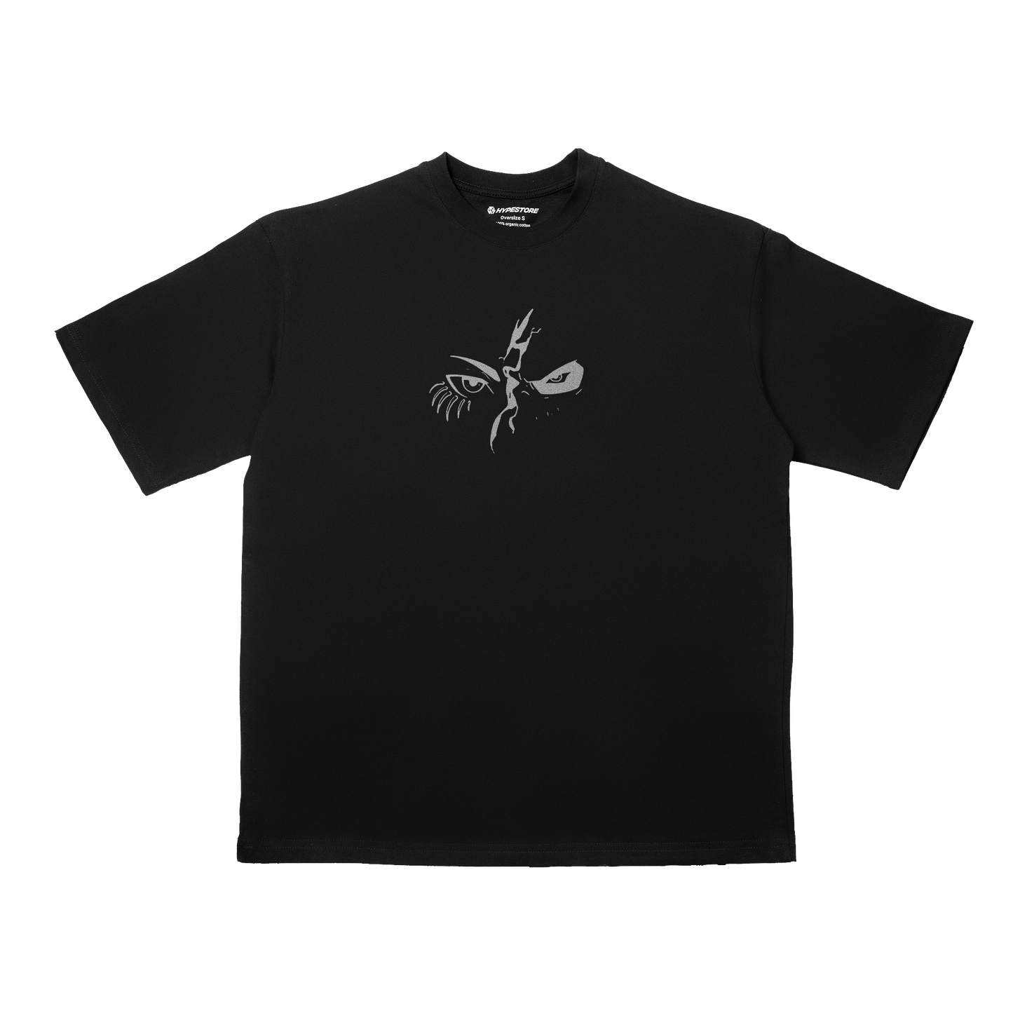 EREN BLACK OVERSIZE T-SHIRT - ATTACK ON TITAN