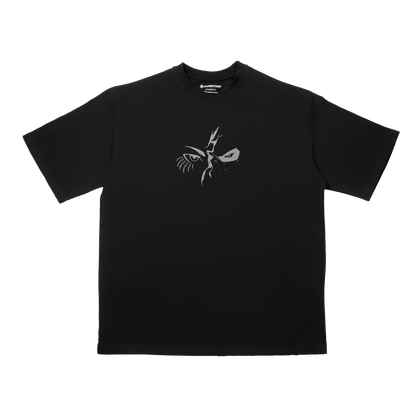 EREN BLACK OVERSIZE T-SHIRT - ATTACK ON TITAN