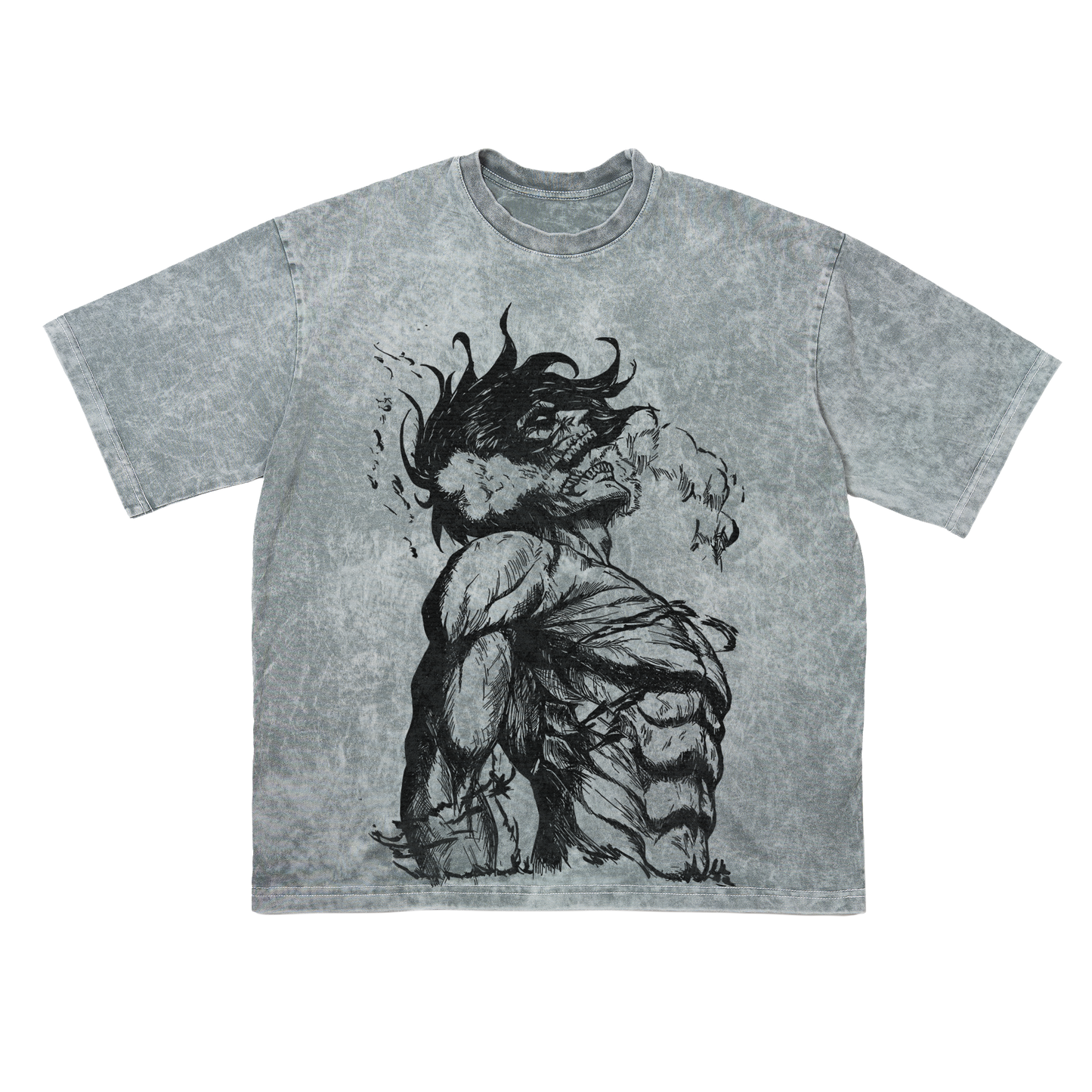 EREN TITAN OVERSIZE T-SHIRT - ATTACK ON TITAN