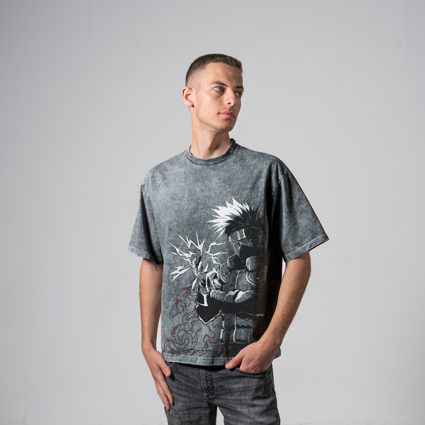 KAKASHI OVERSIZE T-SHIRT - NARUTO