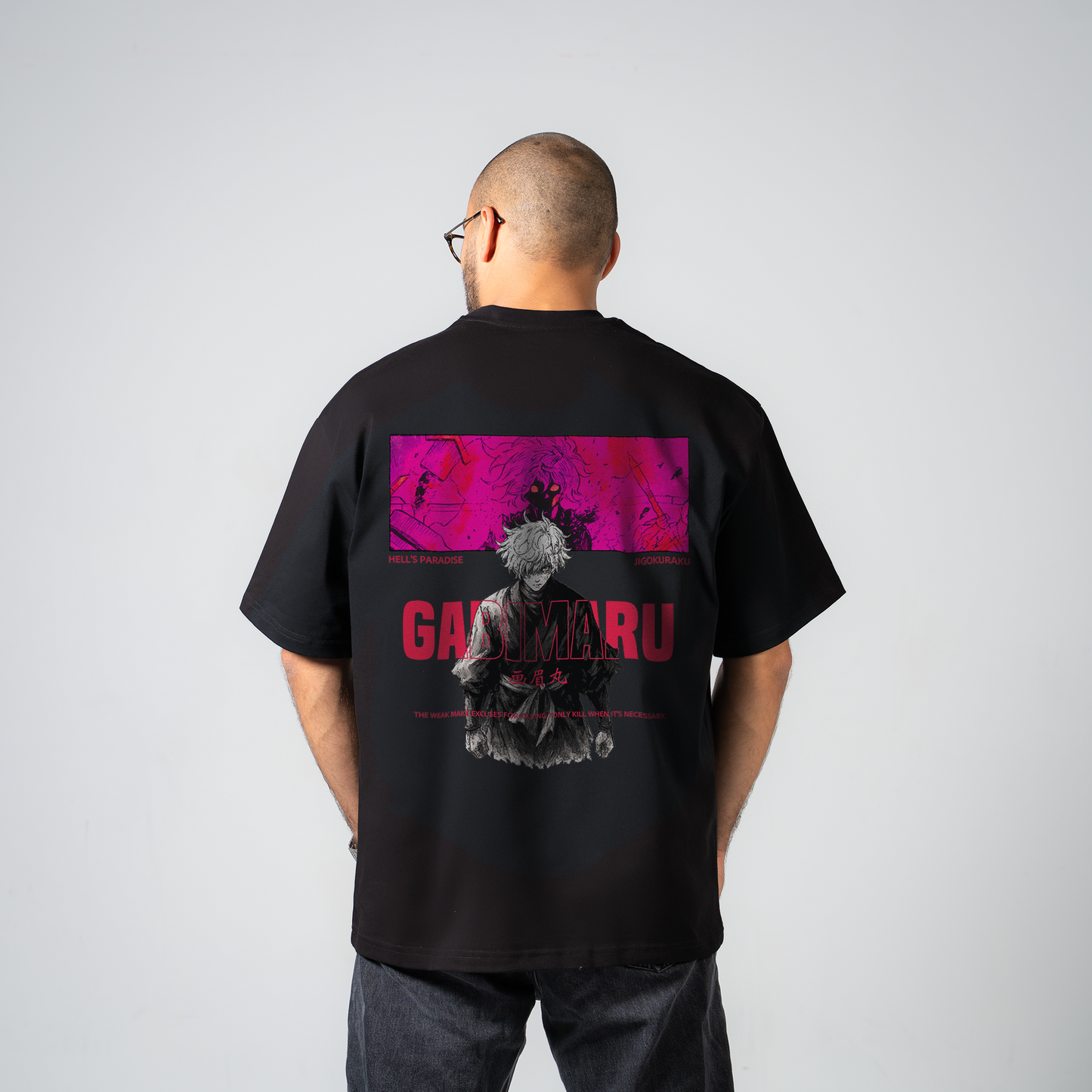 GABIMARU OVERSIZE T-SHIRT - HELL'S PARADISE