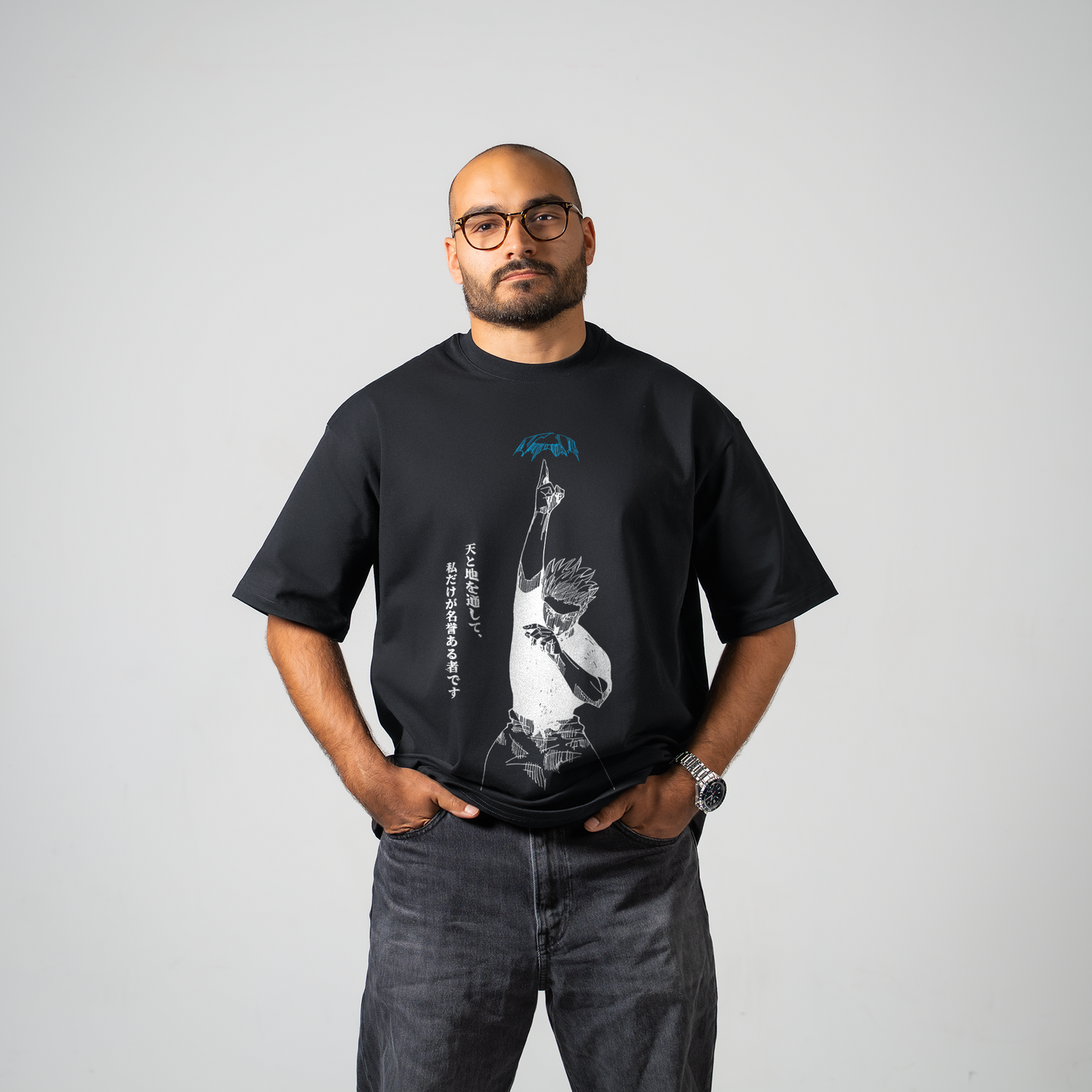 GOJO OVERSIZE T-SHIRT - JUJUTSU KAISEN