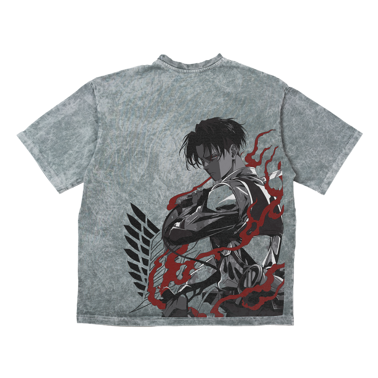 LEVI OVERSIZE T-SHIRT - ATTACK ON TITAN