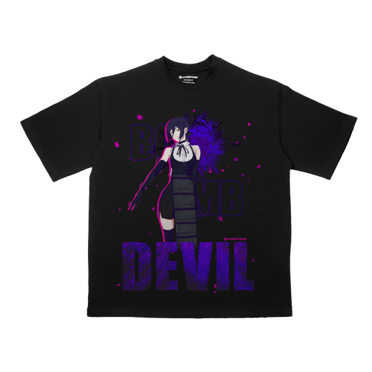 REZE OVERSIZE T-SHIRT - CHAINSAW MAN