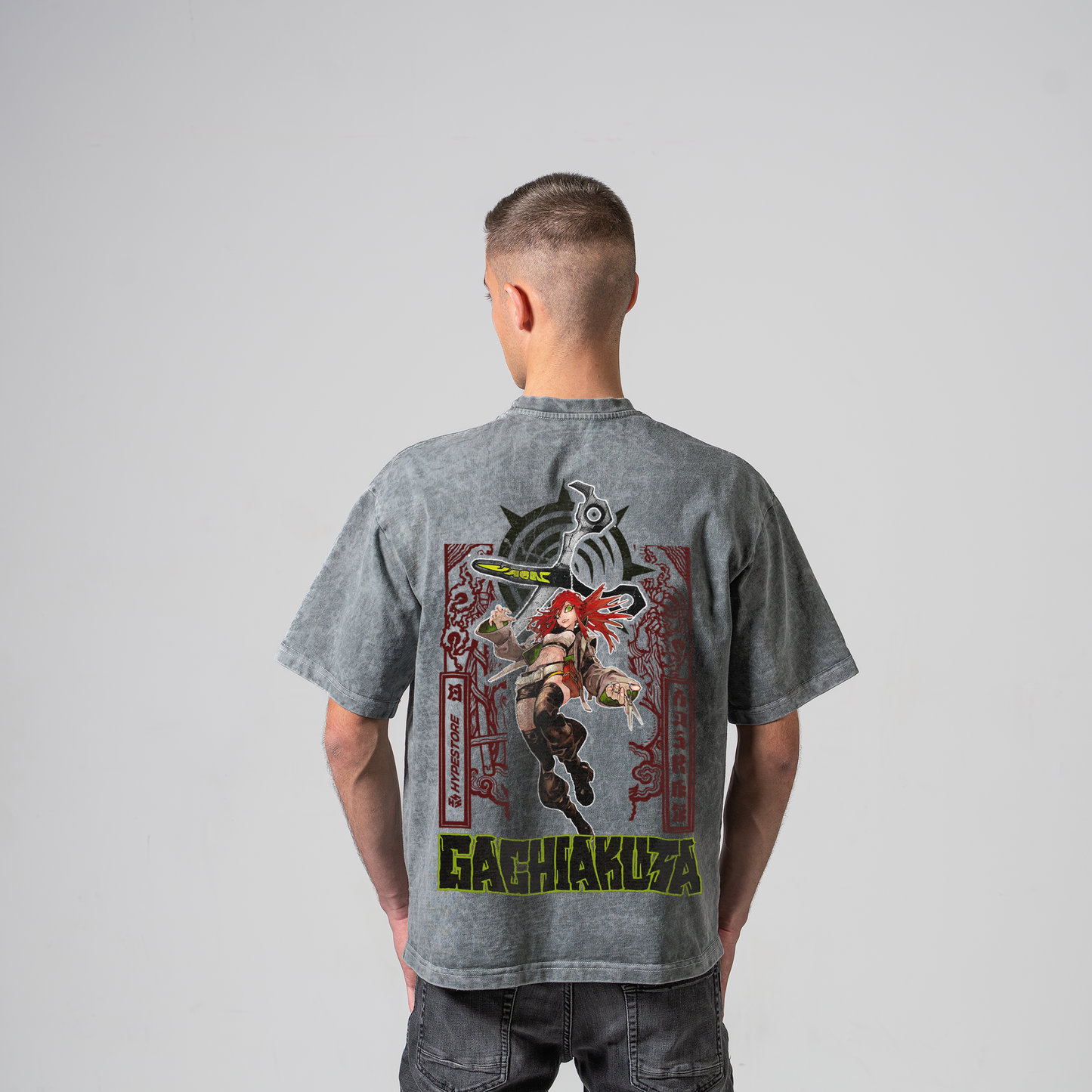 RIYO OVERSIZE T-SHIRT - GACHIAKUTA