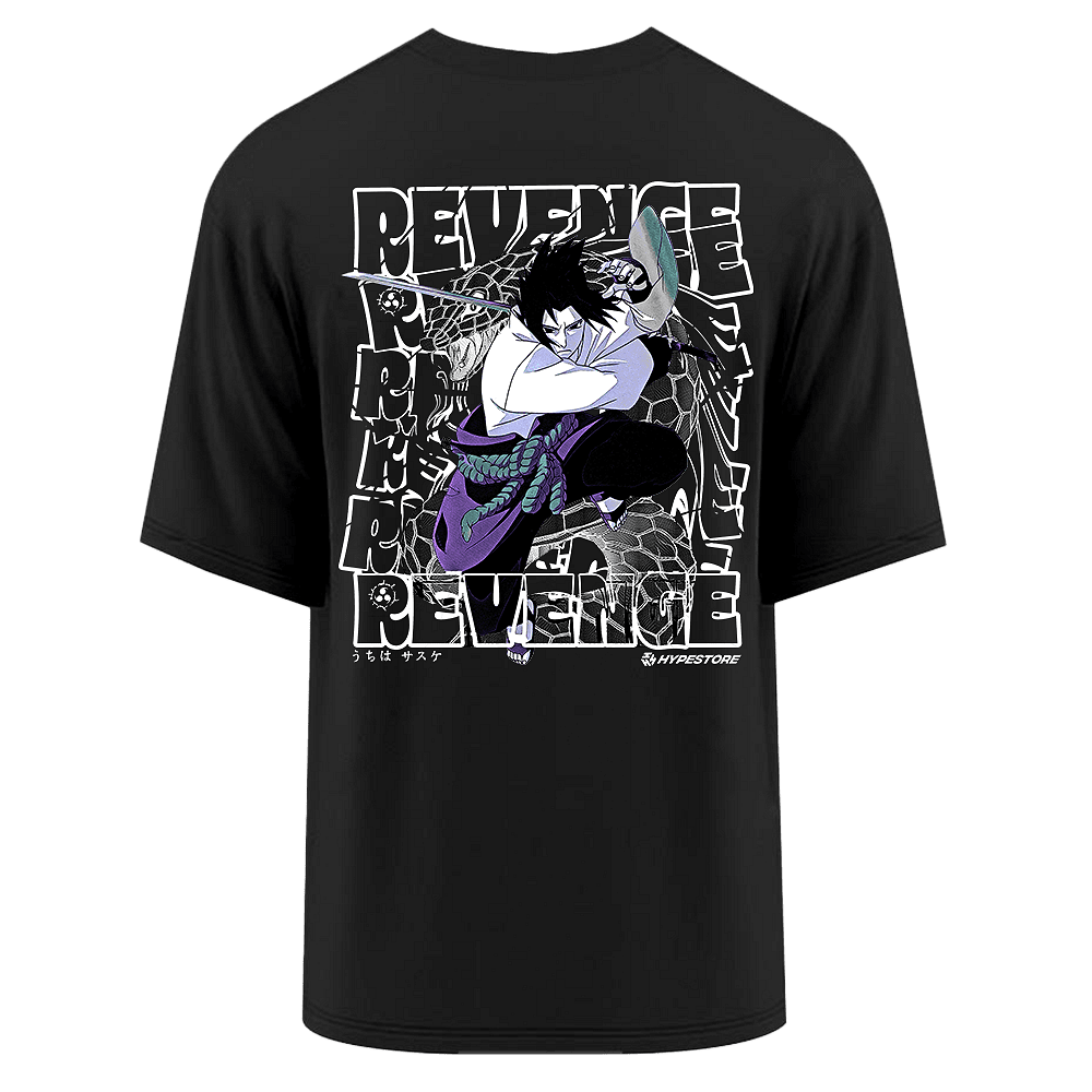 SASUKE OVERSIZE T-SHIRT - NARUTO - Hypestore