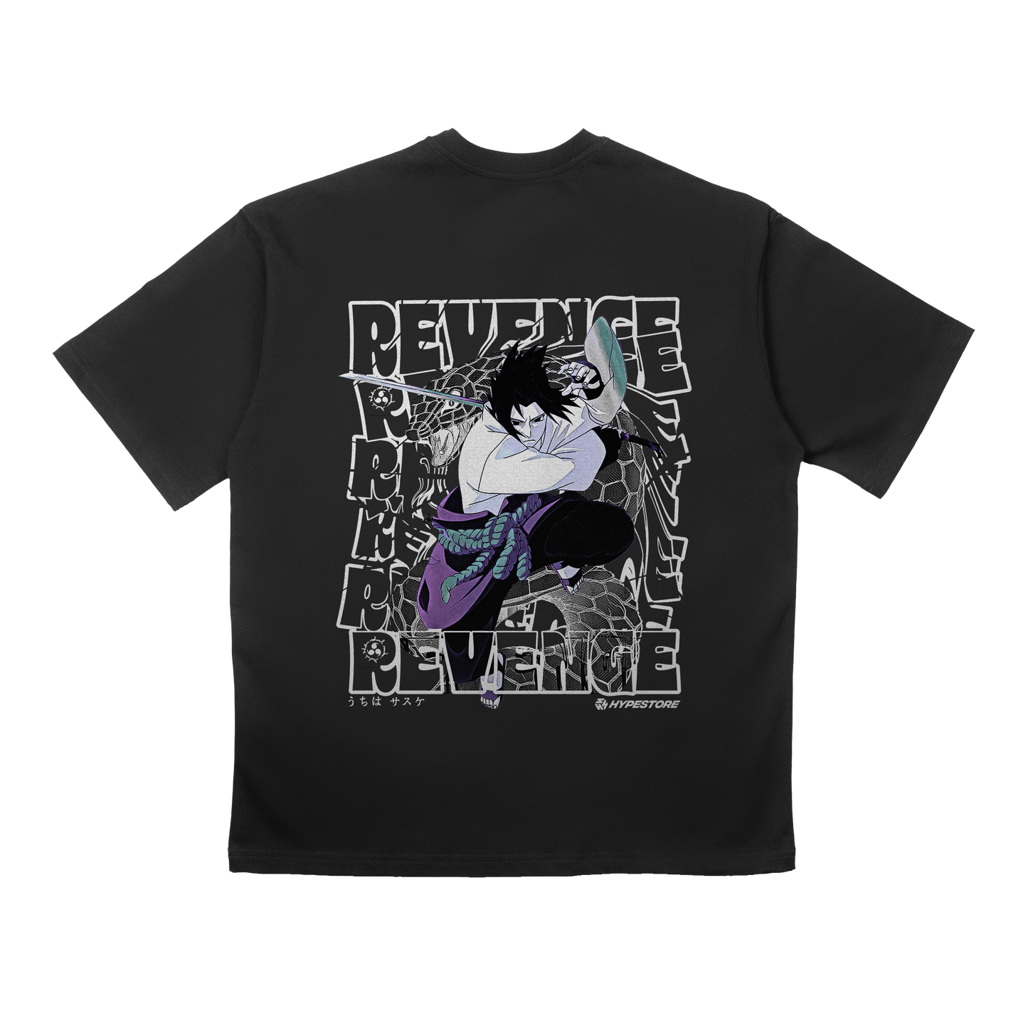 SASUKE OVERSIZE T-SHIRT - NARUTO