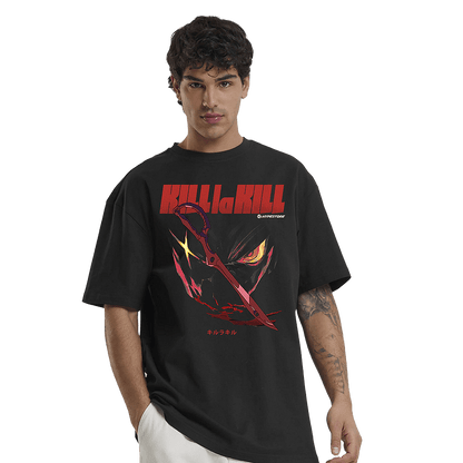 SCISSOR BLADE OVERSIZE T-SHIRT - KILL LA KILL - Hypestore