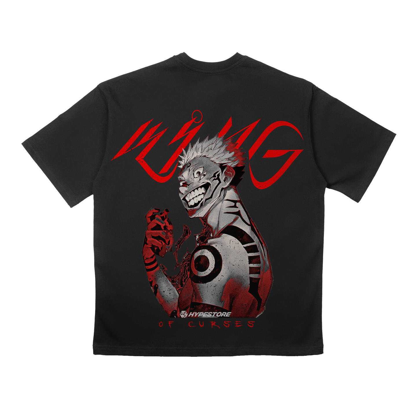 SUKUNA OVERSIZE T-SHIRT - JUJUTSU KAISEN