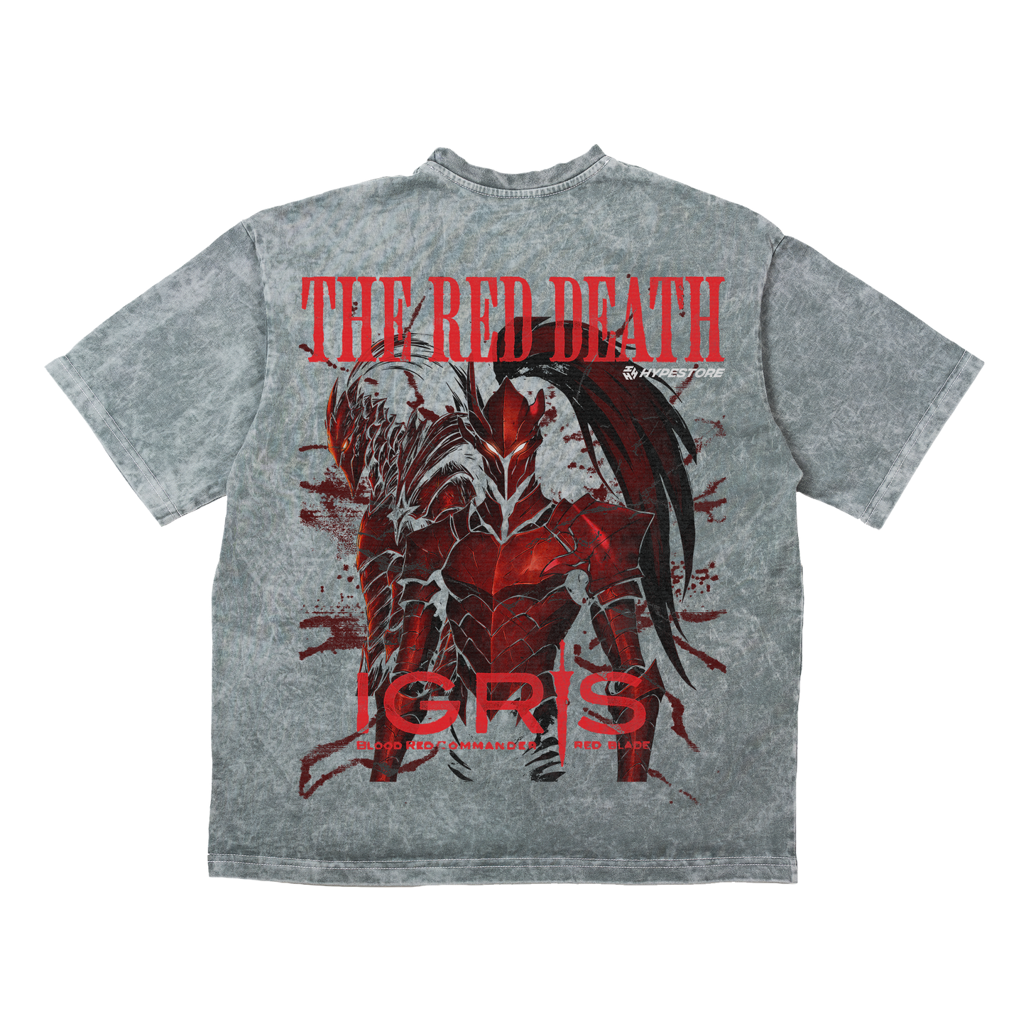 RED DEATH OVERSIZE T-SHIRT - SOLO LEVELING