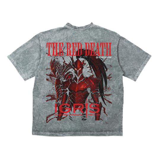 RED DEATH OVERSIZE T-SHIRT - SOLO LEVELING