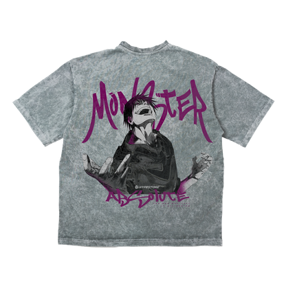TOJI GRAY OVERSIZE T-SHIRT - SOLO LEVELING