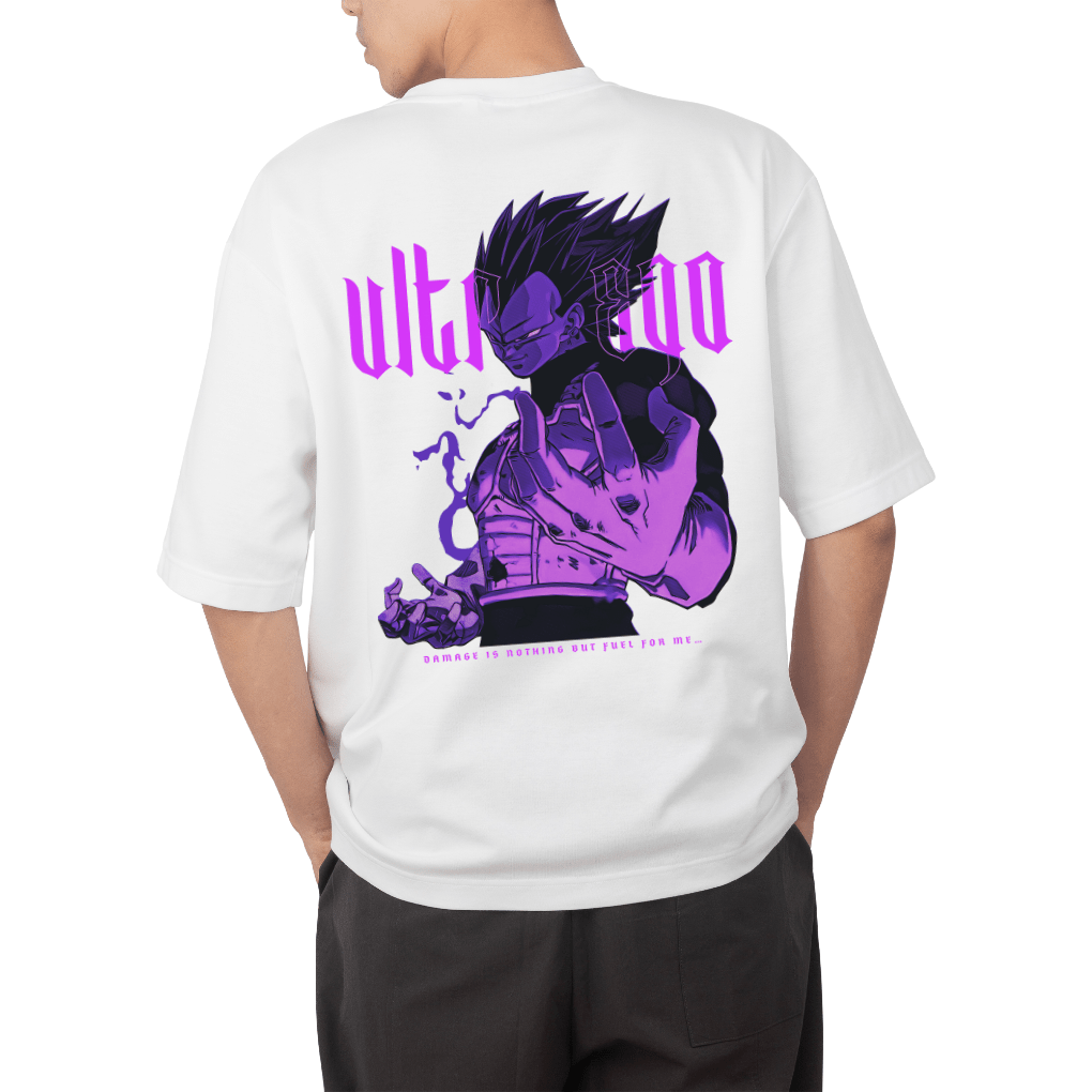 VEGETA OVERSIZE T-SHIRT - DRAGON BALL - Hypestore